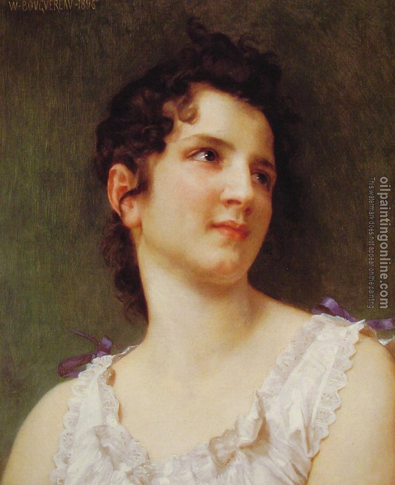 Bouguereau, William-Adolphe - Portrait of a young girl